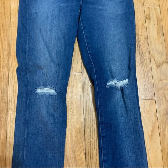 J Brand Mama J side panel destroyed jeans - Picture 4 of 11